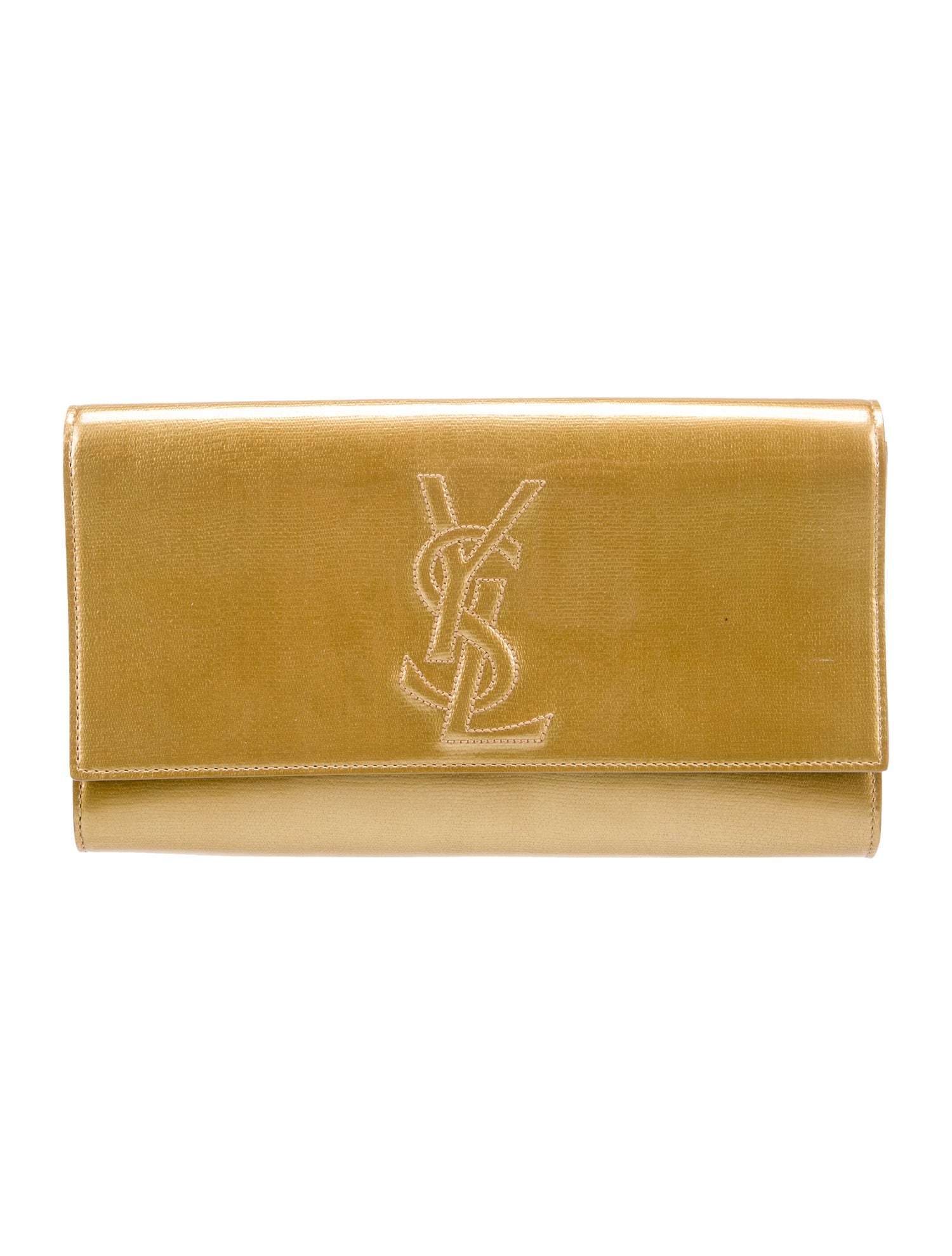 Yves Saint Laurent Leather Clutch